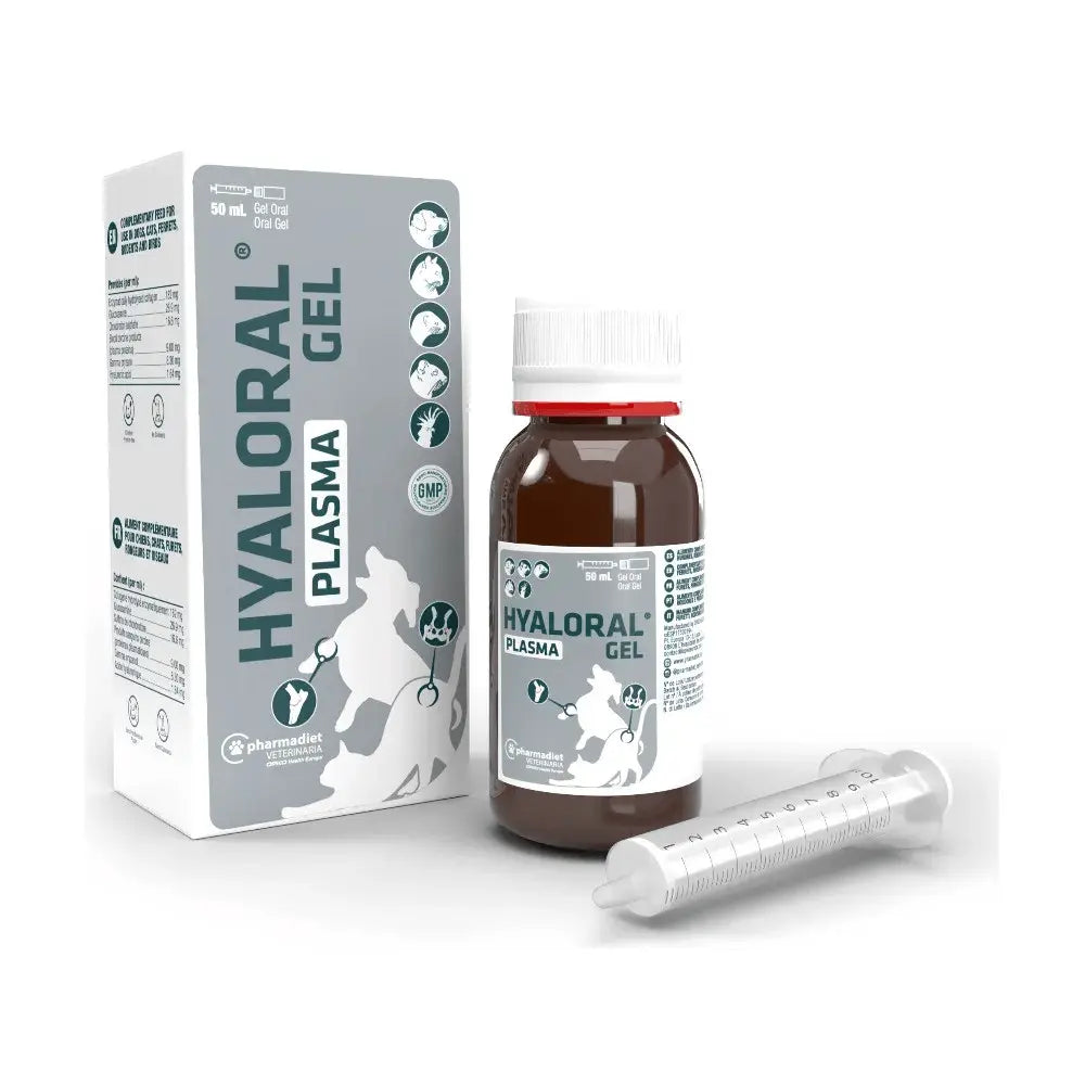 Hyaloral Plasma Gel 50 ml Condroprotector para Perros Salud Articular al mejor precio -Todoanimal.es