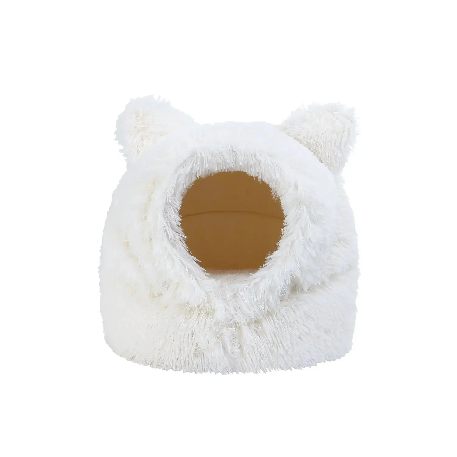 Iglú Acogedor para Gatos en Color Blanco, Tamaño 40x32x42cm - Wouapy WOUAPY