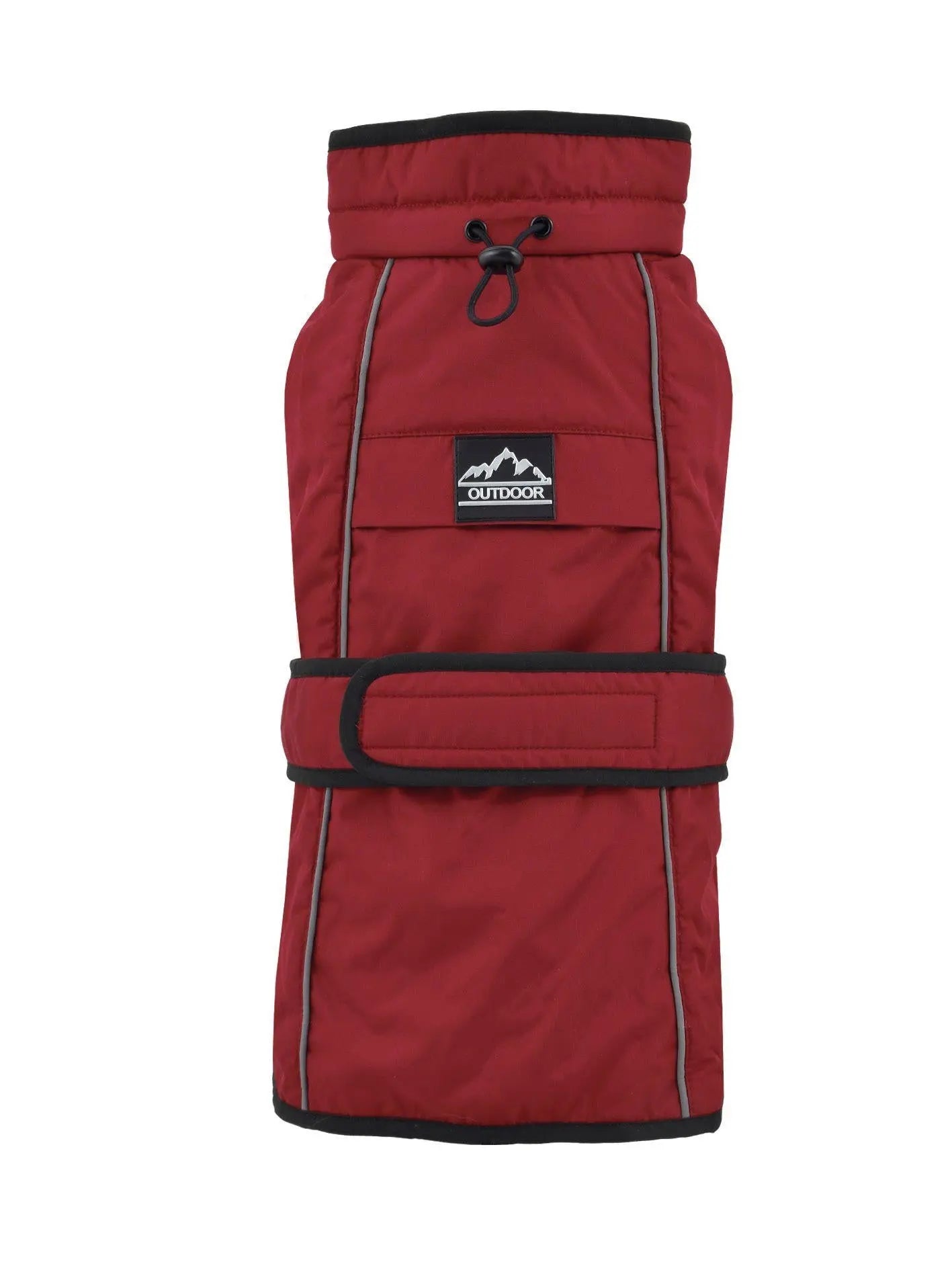 Impermeable Con Forro Polar La Tormenta Perfecta Sin Patas Rojo 60Cm