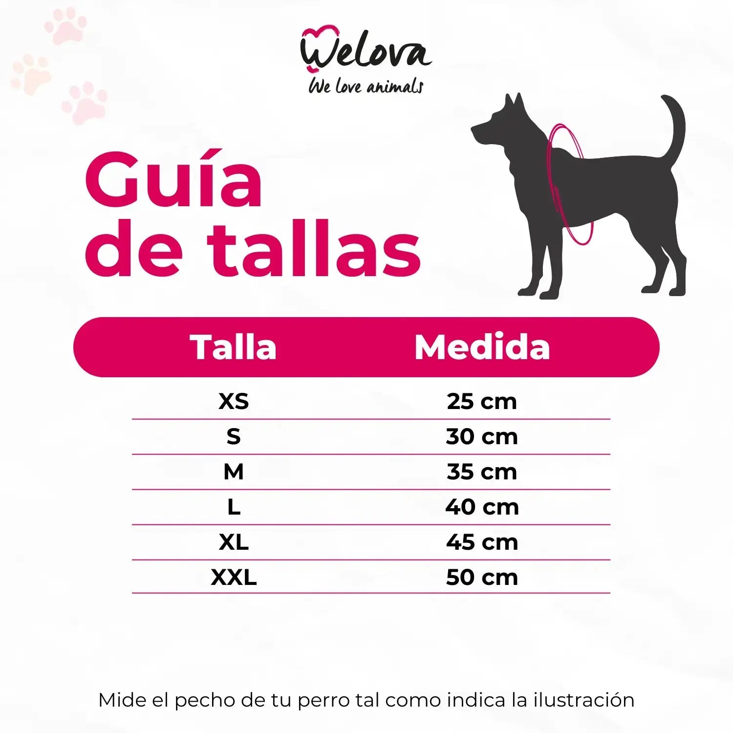 Impermeable para Perros Welova Cruzado Estampado Sonrisas WELOVA