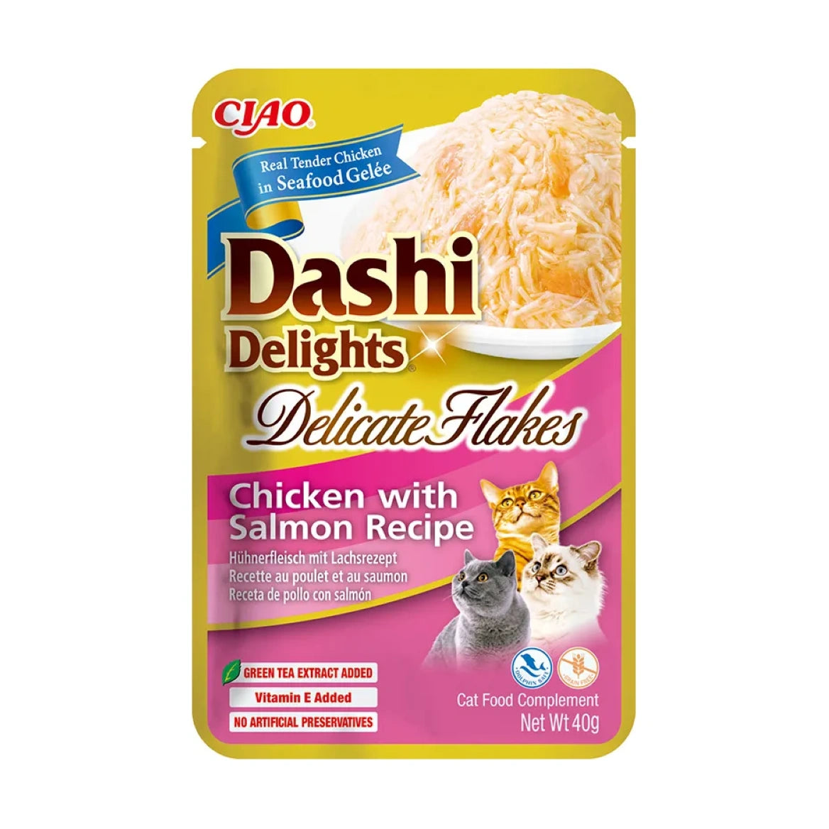 Inaba Dashi Delights Sobre Comida Húmeda para Gatos 40g al mejor precio -Todoanimal.es
