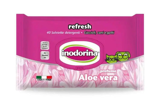 Inodorina Toallitas Refresh Aloe Vera 110Udes INODORINA