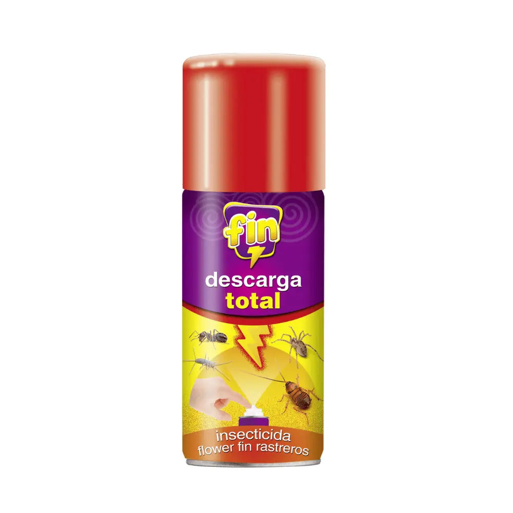 Insecticida Descarga Total 150 ml Flower al mejor precio -Todoanimal.es
