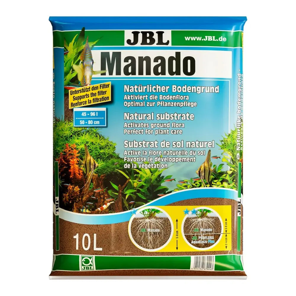 JBL Sustrato Manado para Acuarios de Agua Dulce con Plantas Naturales al mejor precio -Todoanimal.es