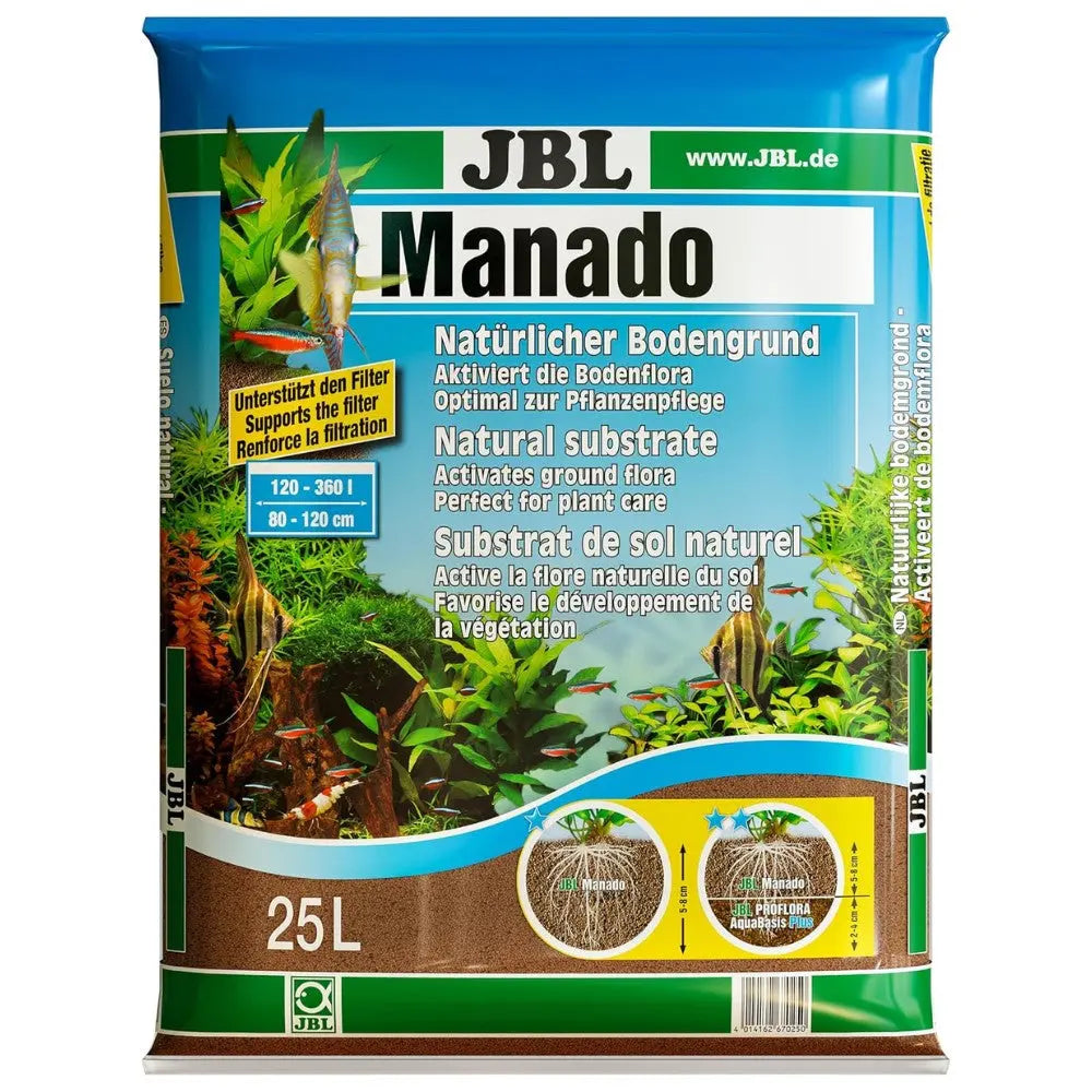 JBL Sustrato Manado para Acuarios de Agua Dulce con Plantas Naturales al mejor precio -Todoanimal.es
