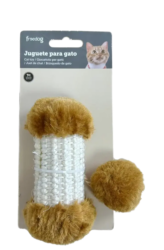 JUGUETE GATO RASCADOR MINI MARRON 11X9CM FREEDOG IMPORT, S. L.