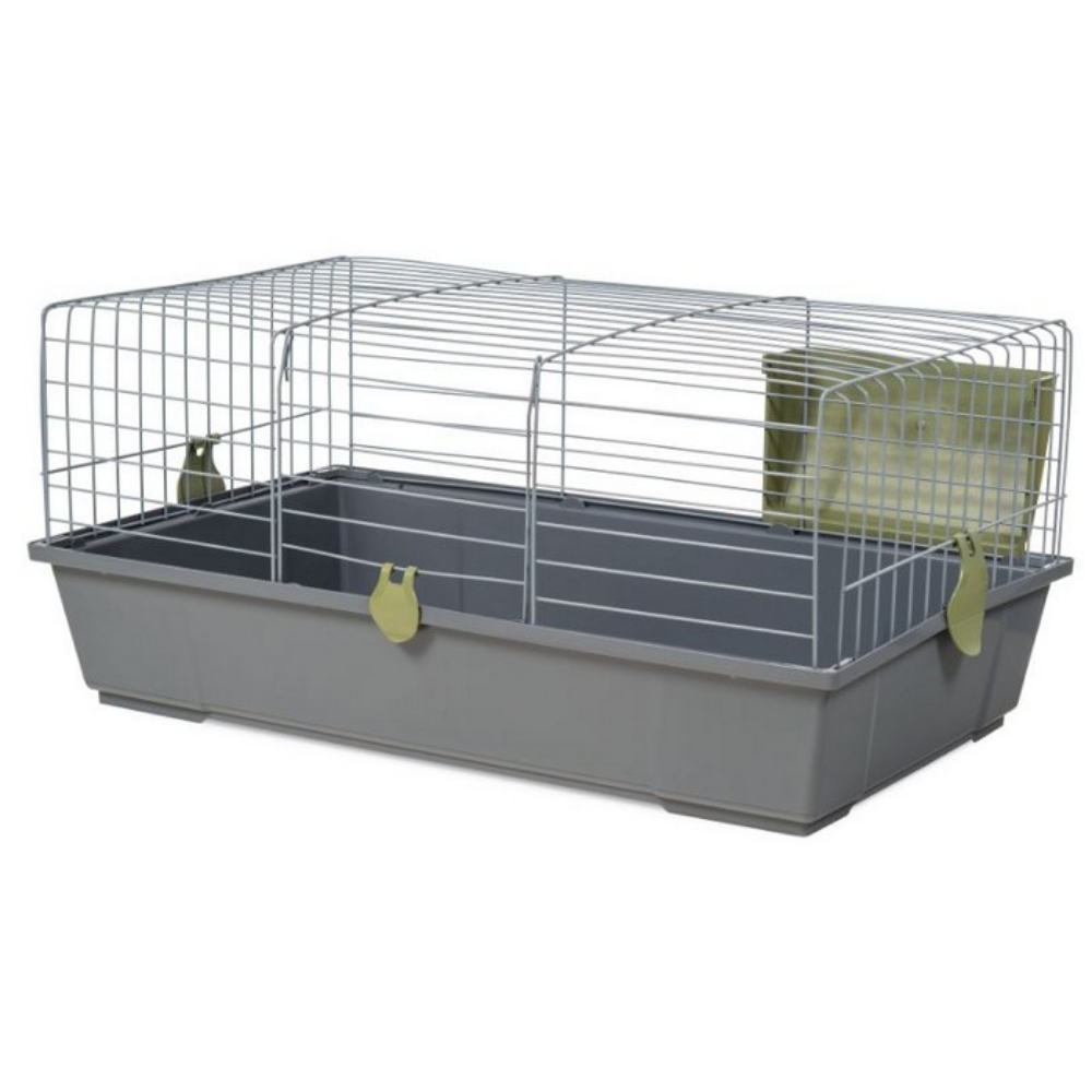 Jaula Conejos 934 Blanca (70X40,5X34 cm) al mejor precio -Todoanimal.es