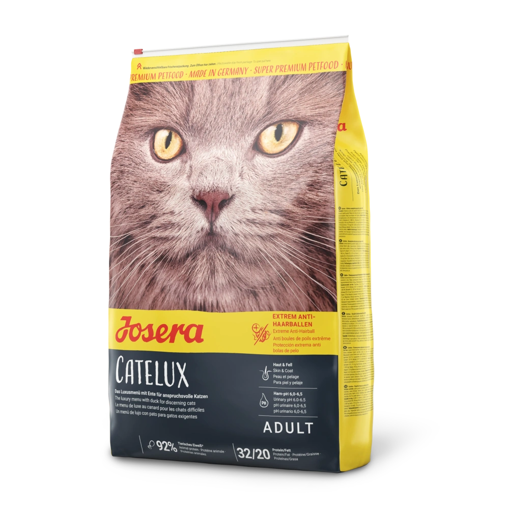 Josera Catelux Pato y Patatas Pienso para Gatos al mejor precio -Todoanimal.es