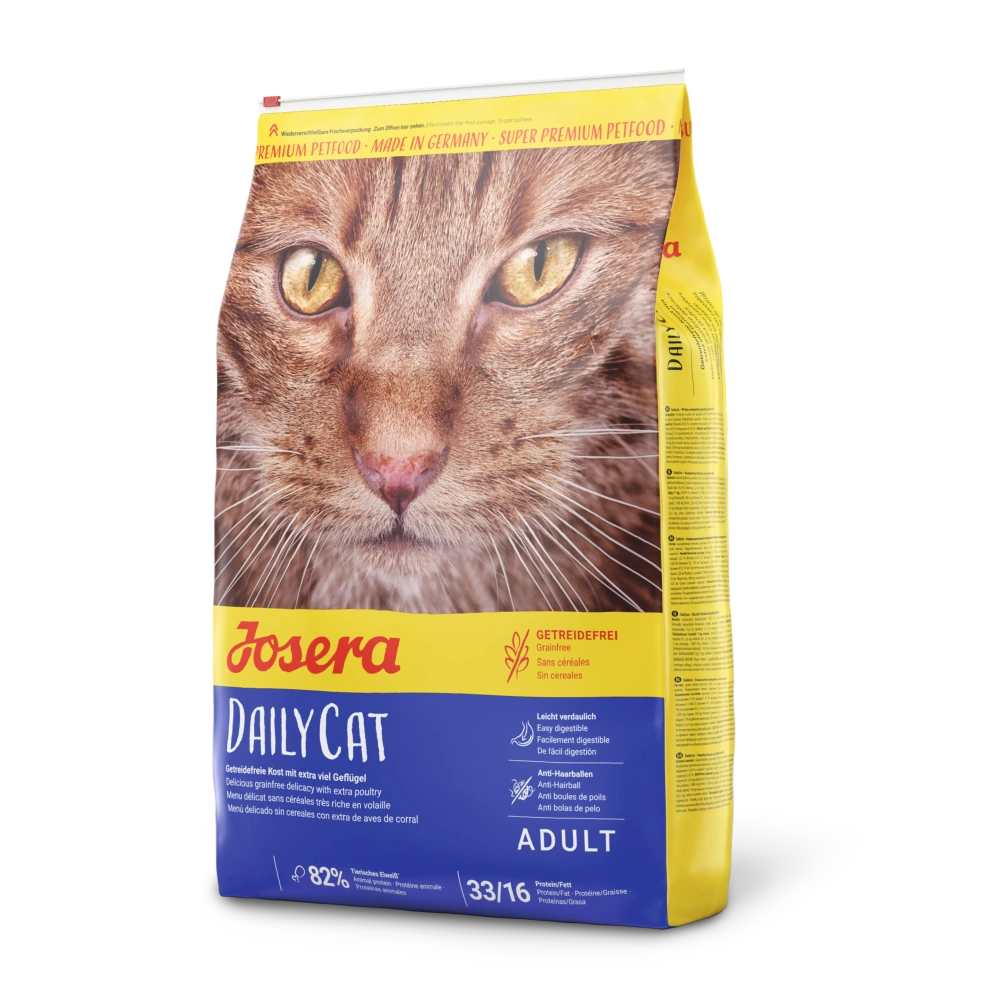 Josera DailyCat Aves de Corral Sin Cereales Pienso para Gatos al mejor precio -Todoanimal.es