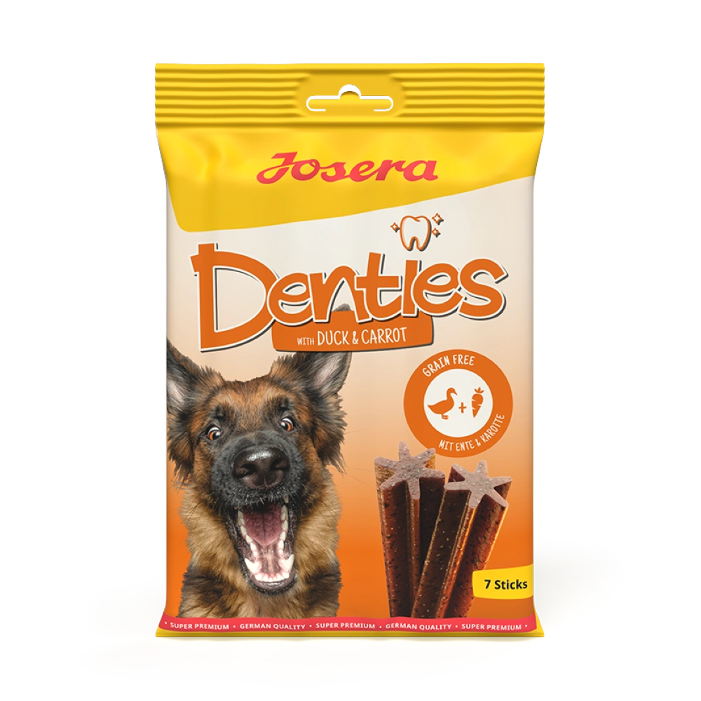 Josera Denties 180 g Snack Premium Sin Cereales para Perros al mejor precio -Todoanimal.es