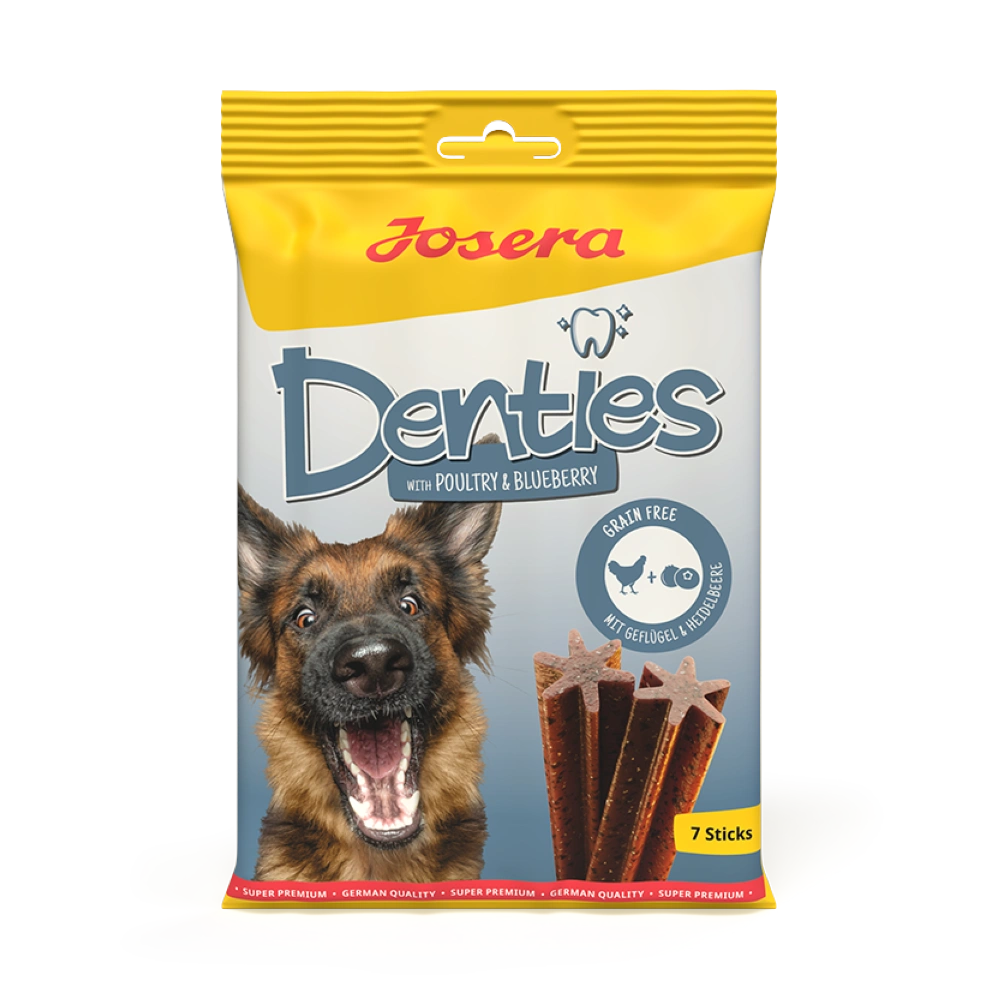 Josera Denties 180 g Snack Premium Sin Cereales para Perros al mejor precio -Todoanimal.es