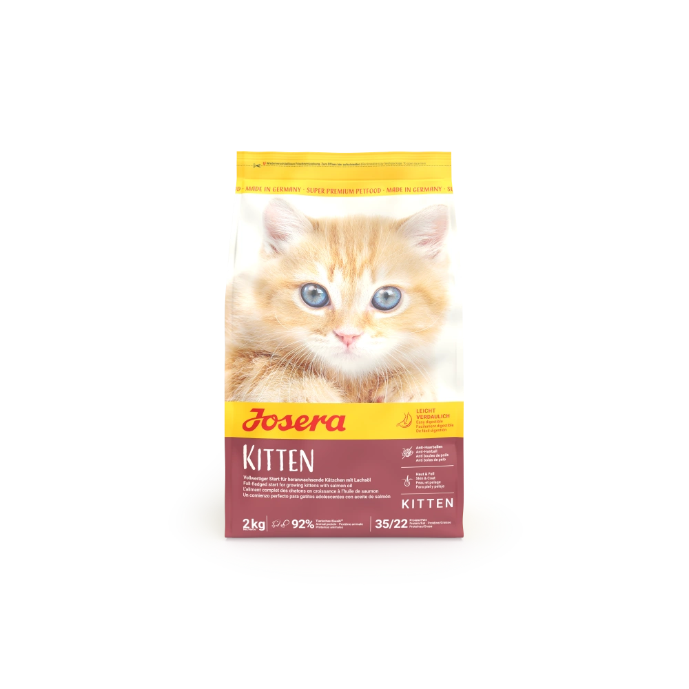 Josera Kitten con Aceite de Salmón Pienso para Gatos al mejor precio -Todoanimal.es