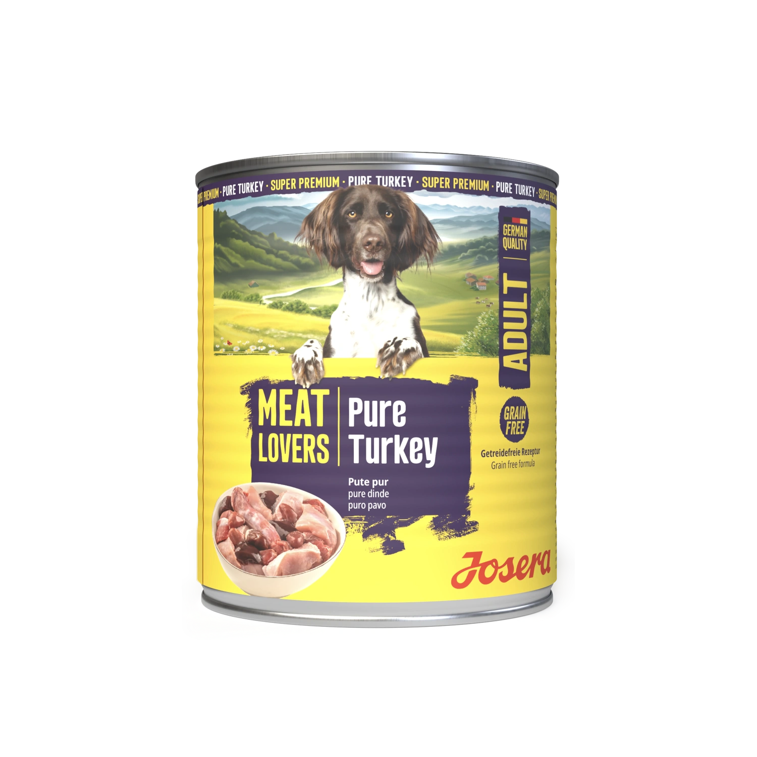 Josera Meat Lovers Puro Pavo Comida Húmeda para Perros al mejor precio -Todoanimal.es
