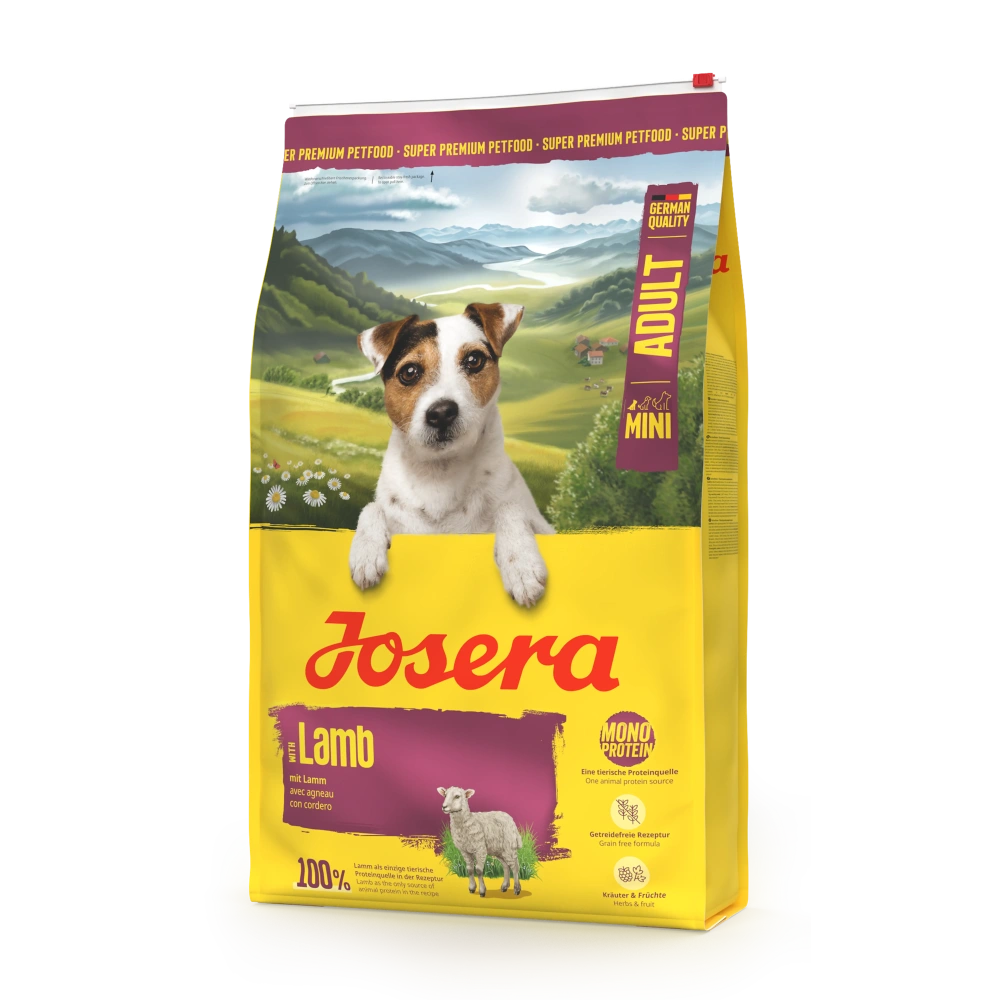 Josera Mini Cordero Pienso para Perros al mejor precio -Todoanimal.es