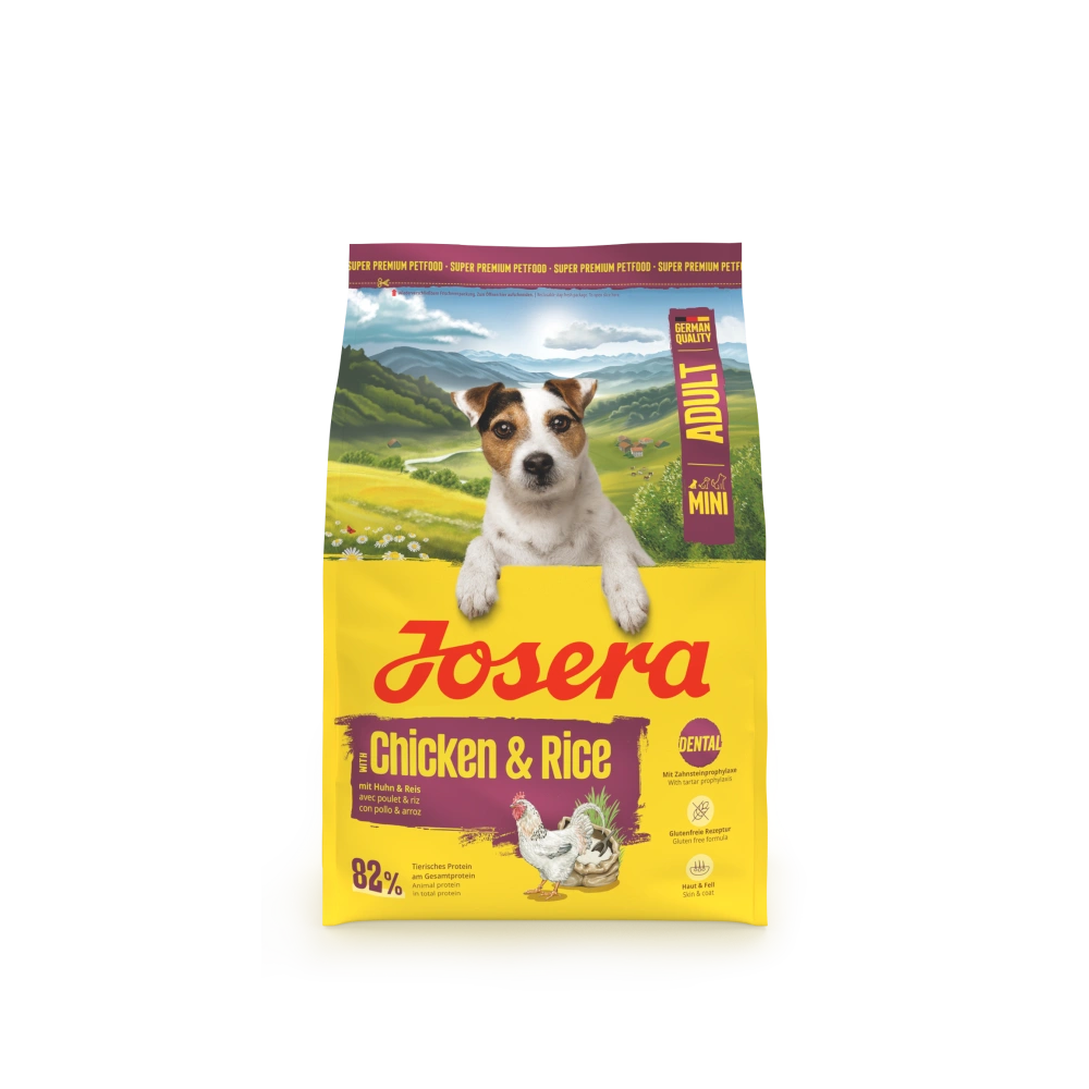 Josera Mini Pollo y Arroz Pienso para Perros al mejor precio -Todoanimal.es