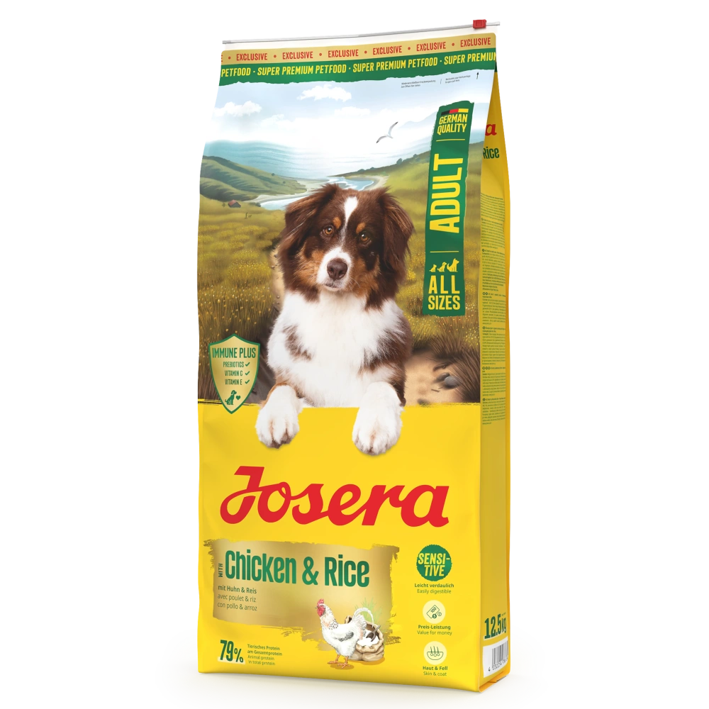Josera Pollo y Arroz Sensitive Pienso Sin Gluten para Perros al mejor precio -Todoanimal.es