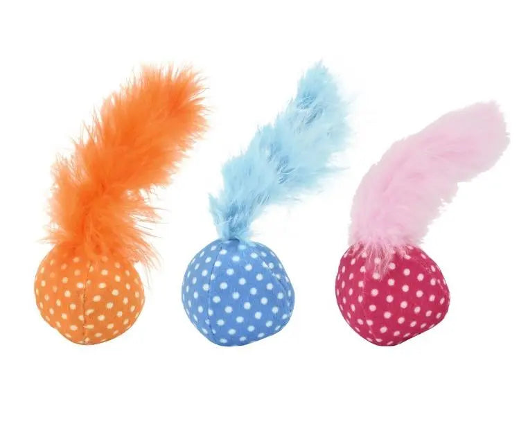 Juguete Gato Pelota Topos Con Pluma NAYECO, S.L.