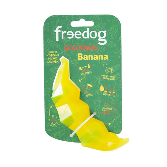 Juguete Golosina Banana 15,3 cm Freedog al mejor precio -Todoanimal.es