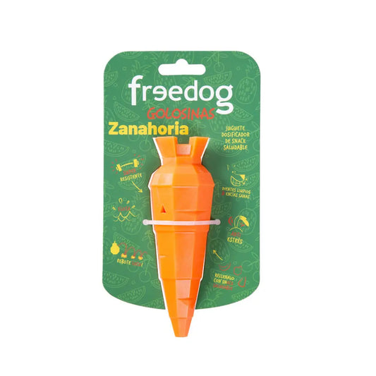 Juguete Golosina Zanahoria 14,2 cm Freedog al mejor precio -Todoanimal.es