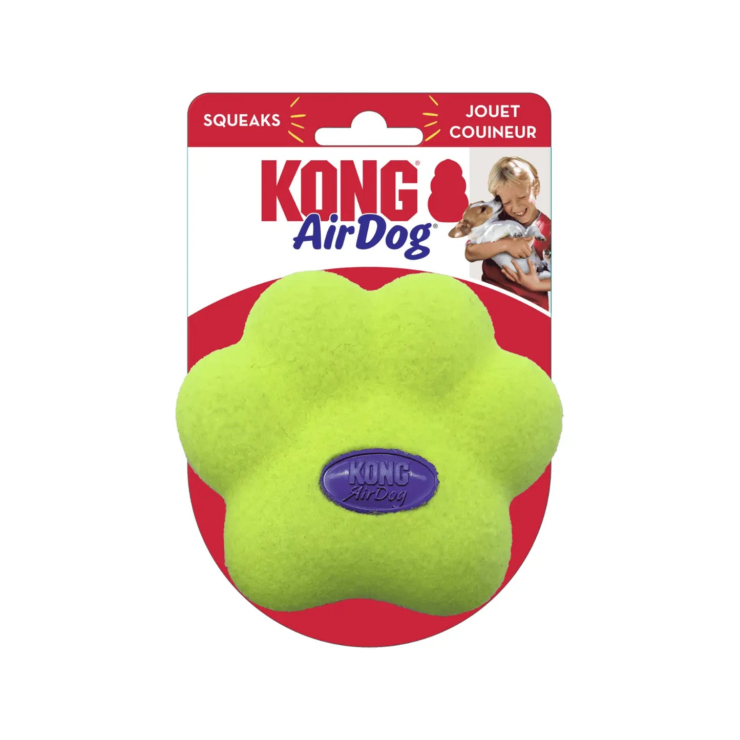 Juguete KONG AirDog Squeaker Pata Tamaño Md KONG