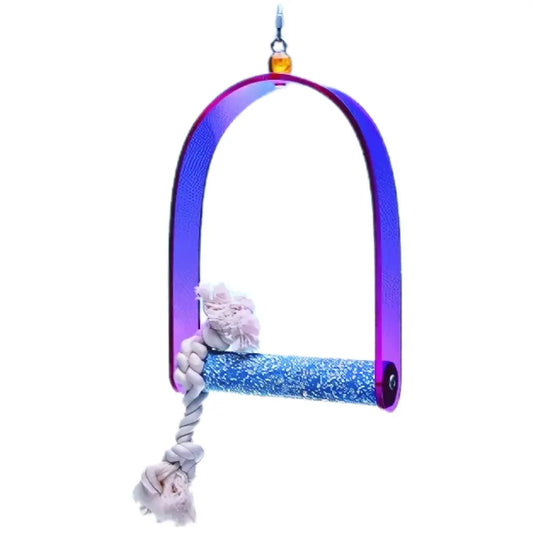 Juguete Pájaro Columpio Acrylic Grande 36,5 cm al mejor precio -Todoanimal.es