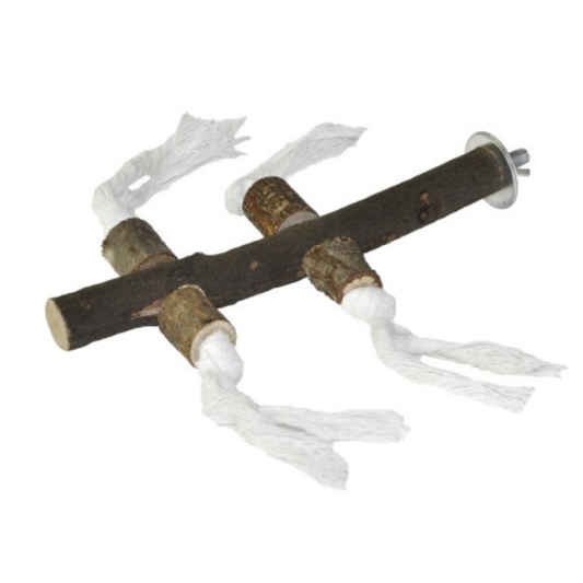 Juguete Para Pájaro Natural Stick Cuerda al mejor precio -Todoanimal.es