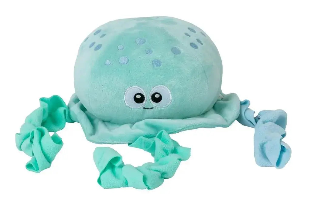 Juguete Perro Octopus Azul Cielo 20X32Cm (Brilla En La Oscuridad) - Precios Más Baratos - Todoanimal