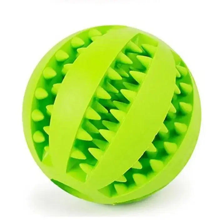 Juguete Perro Pelota Dental 7Cm Verde Todoanimal.es