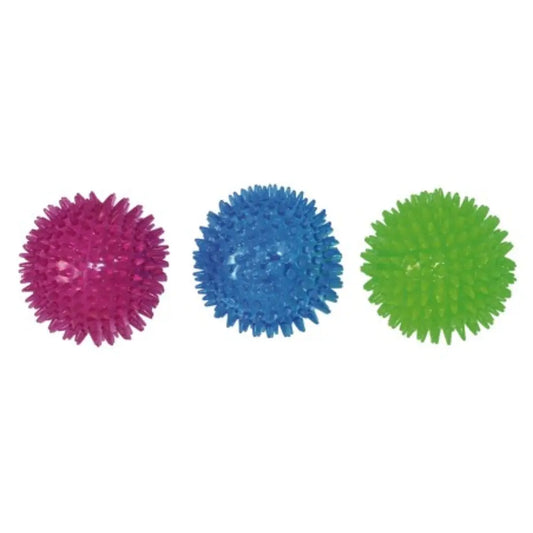 Juguete Perro Pelota Pincho 6 cm al mejor precio -Todoanimal.es