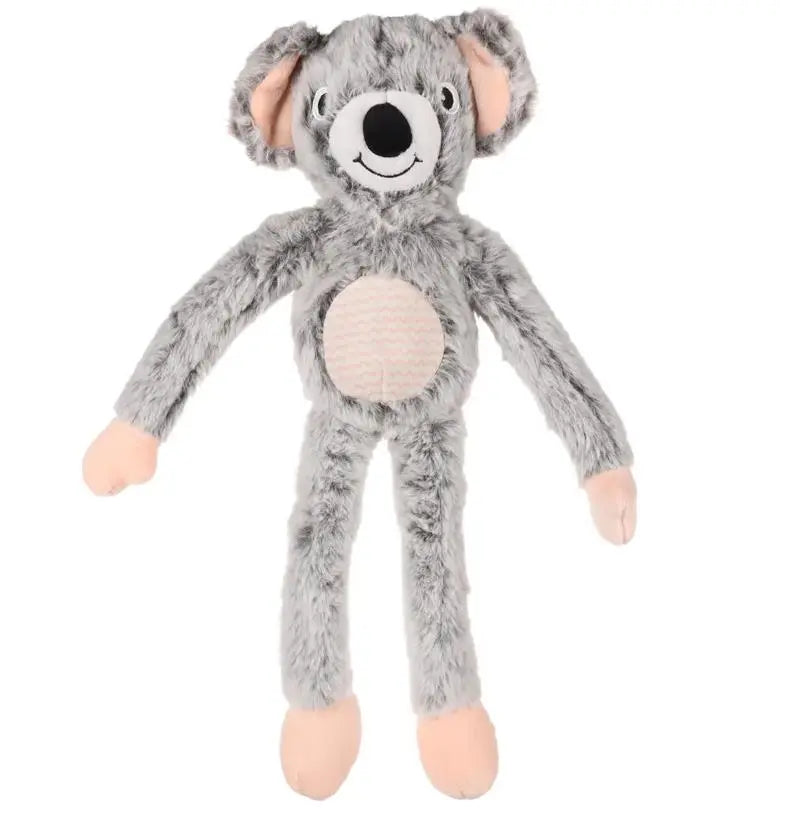 Juguete Perro Peluche Munko Mono Gris 31X9X40Cm FLAMINGO PET PRODUCTS NV