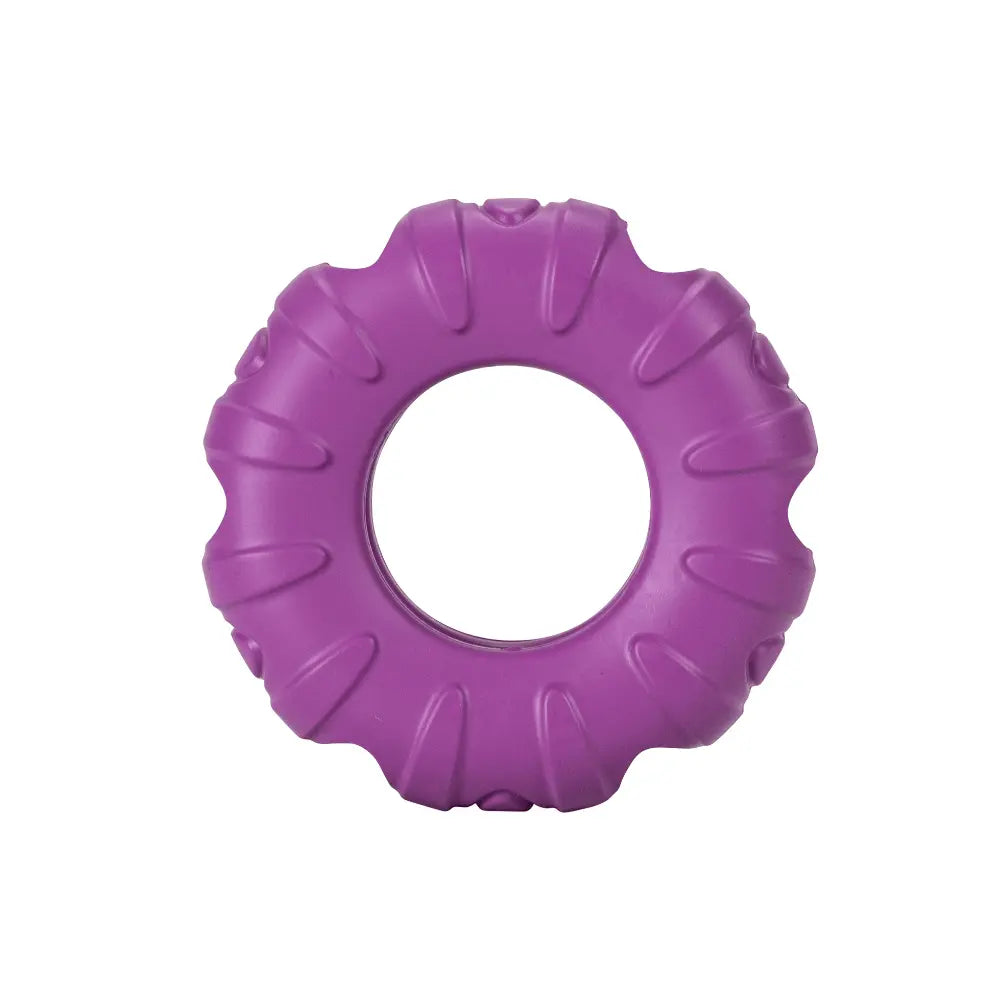 Juguete para Perro Heavy Duty de Goma para Snacks, Violeta 11.3x11.3cm FREEDOG