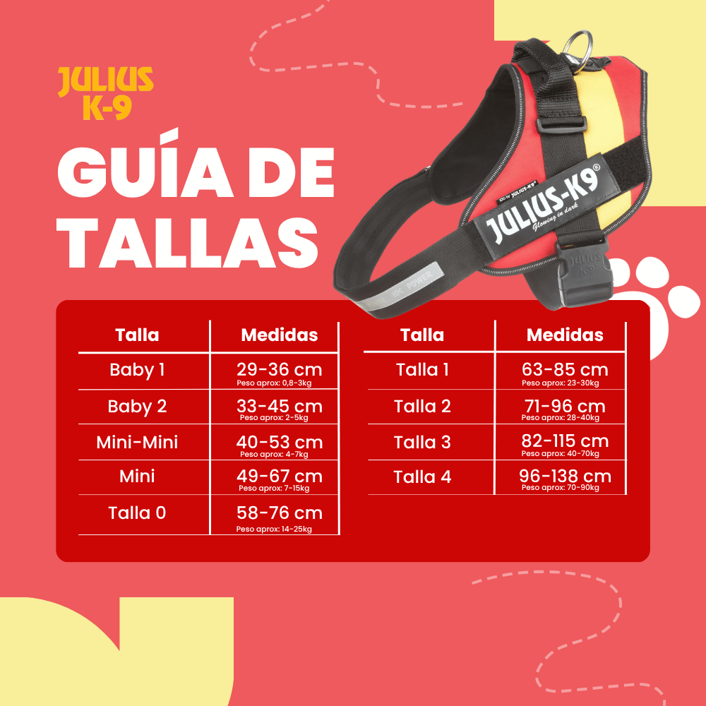 Julius K9 Arnés Selección Española para Perros al mejor precio -Todoanimal.es