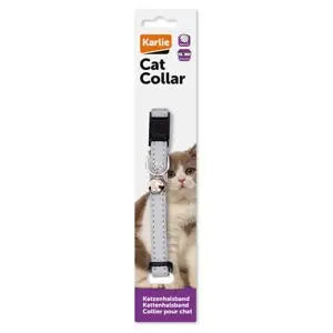 Karlie Collar Gato Cuero Fluweel 30Cmx10Mm