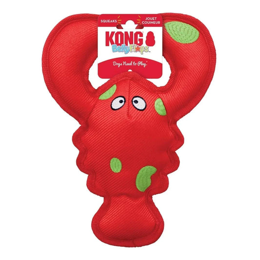 Kong Belly Flops Lobster Juguete para Perros al mejor precio -Todoanimal.es