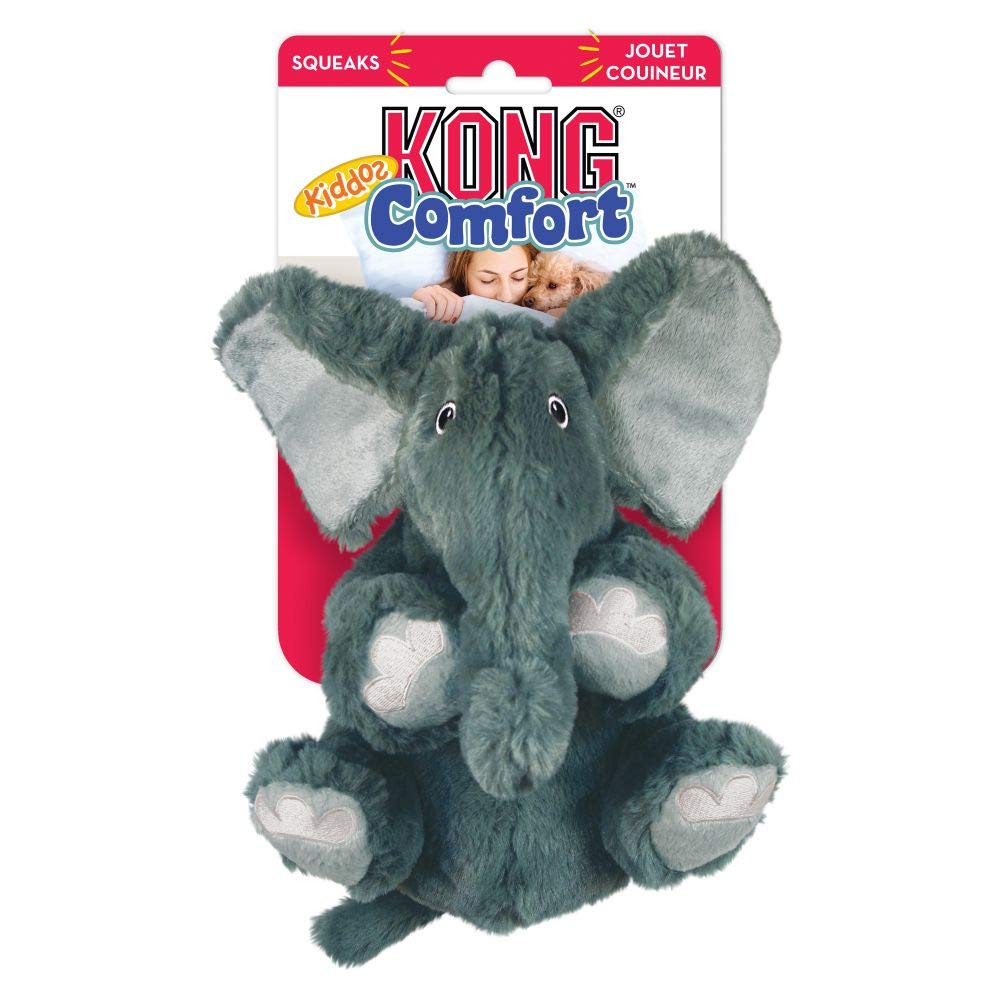 Kong Comfort Kiddos Elephant XS Juguete para Perros al mejor precio -Todoanimal.es