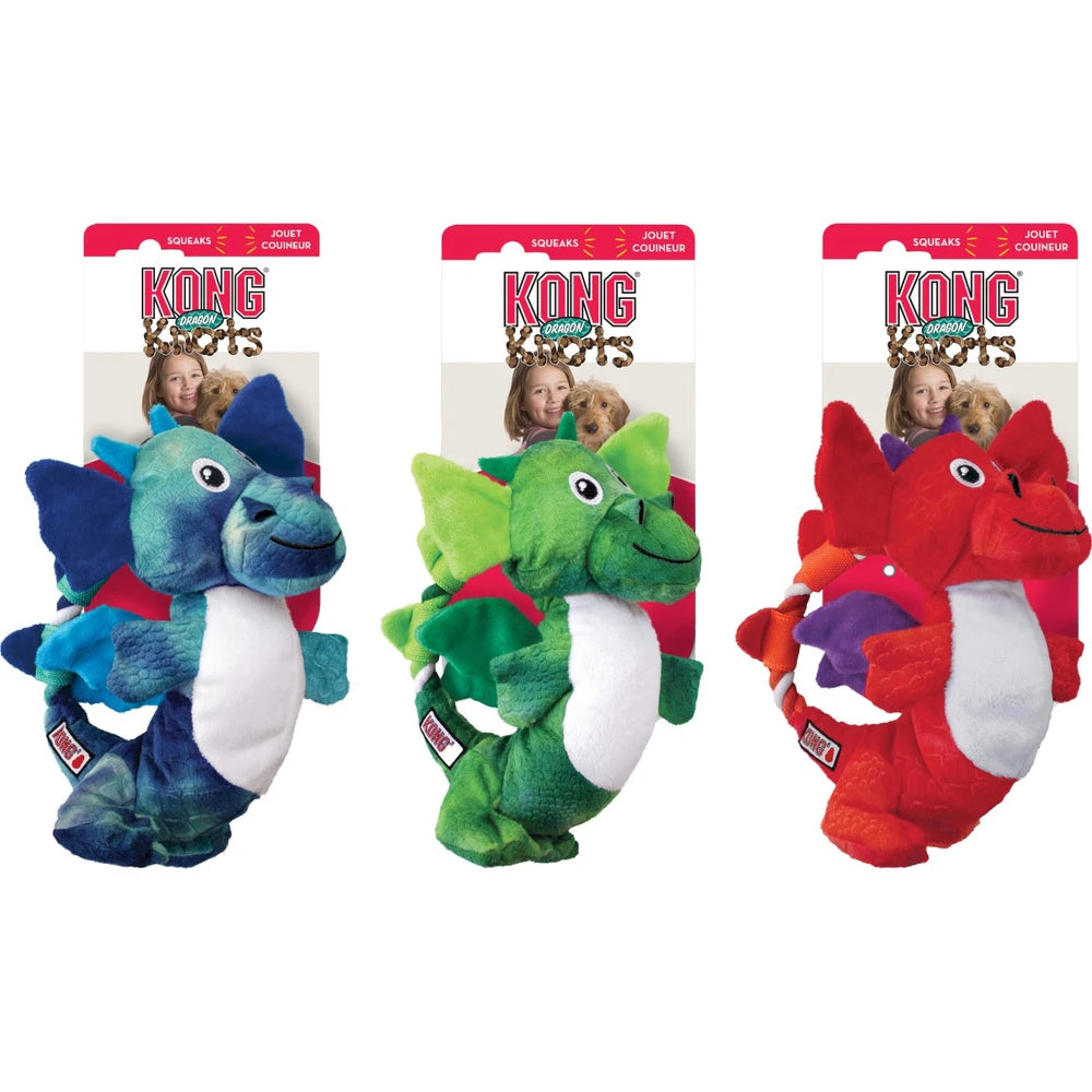 Kong Dragon Knots M/L Juguete para Perros 1 ud al mejor precio -Todoanimal.es