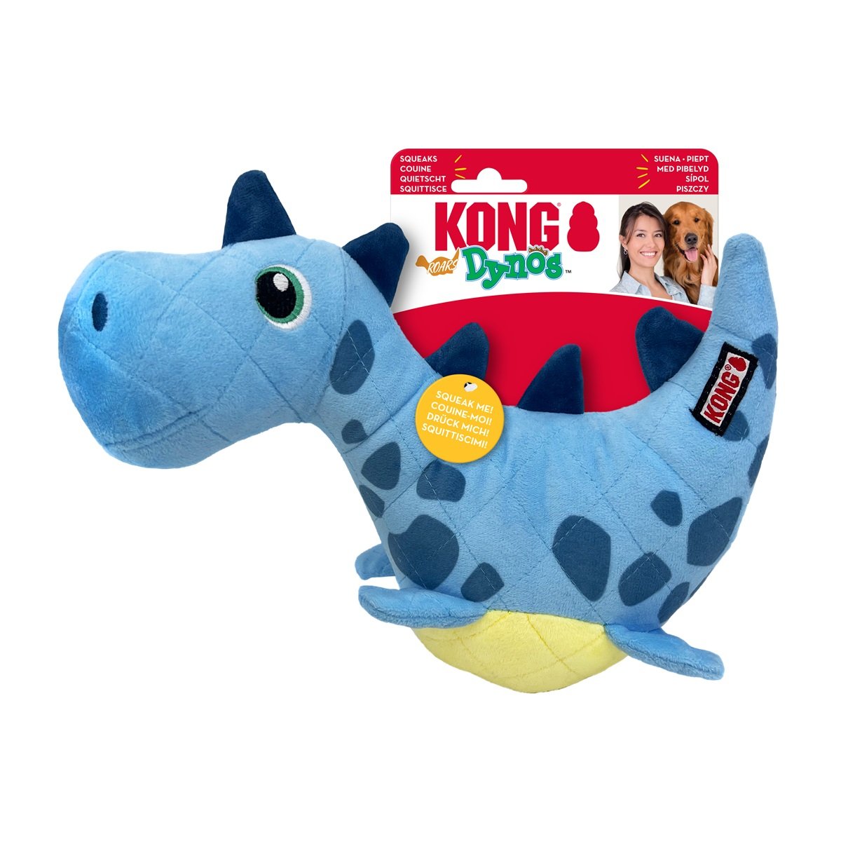 Kong Dynos Roars Blue M/L Juguete para Perros al mejor precio -Todoanimal.es