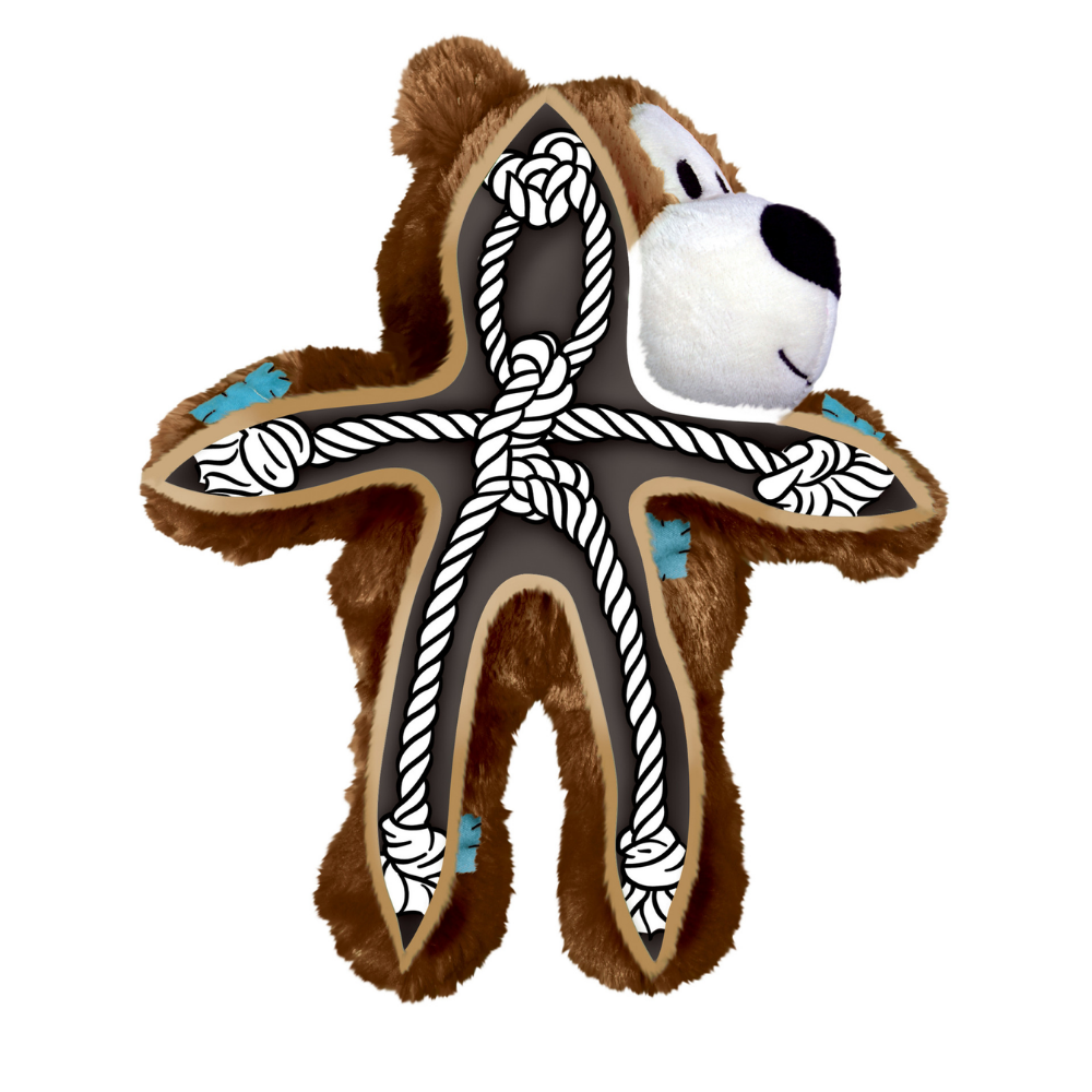 Kong Juguete Perro Wildknots Oso XS al mejor precio -Todoanimal.es