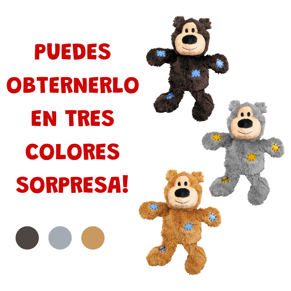Kong Juguete Perro Wildknots Oso XS al mejor precio -Todoanimal.es