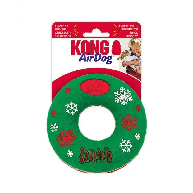 Kong Navidad Airdog Donut Md - Precios Más Baratos - Todoanimal