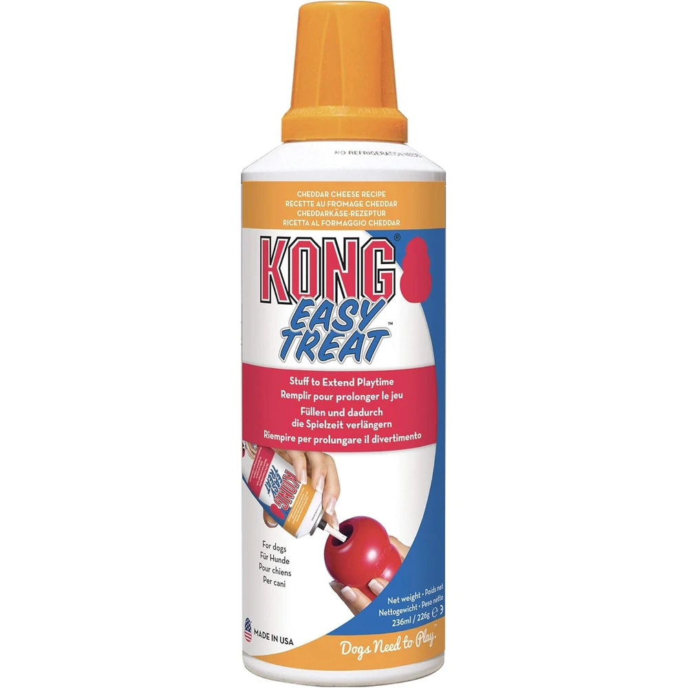 Kong Pasta Easy Treat Sabor Queso Cheddar para Perros 226 g al mejor precio -Todoanimal.es