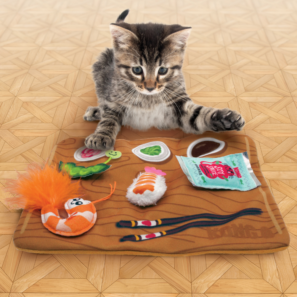 Kong Pull-A-Partz Sushi al mejor precio -Todoanimal.es