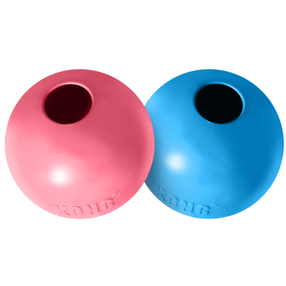 Kong Puppy Ball W/Hole al mejor precio -Todoanimal.es