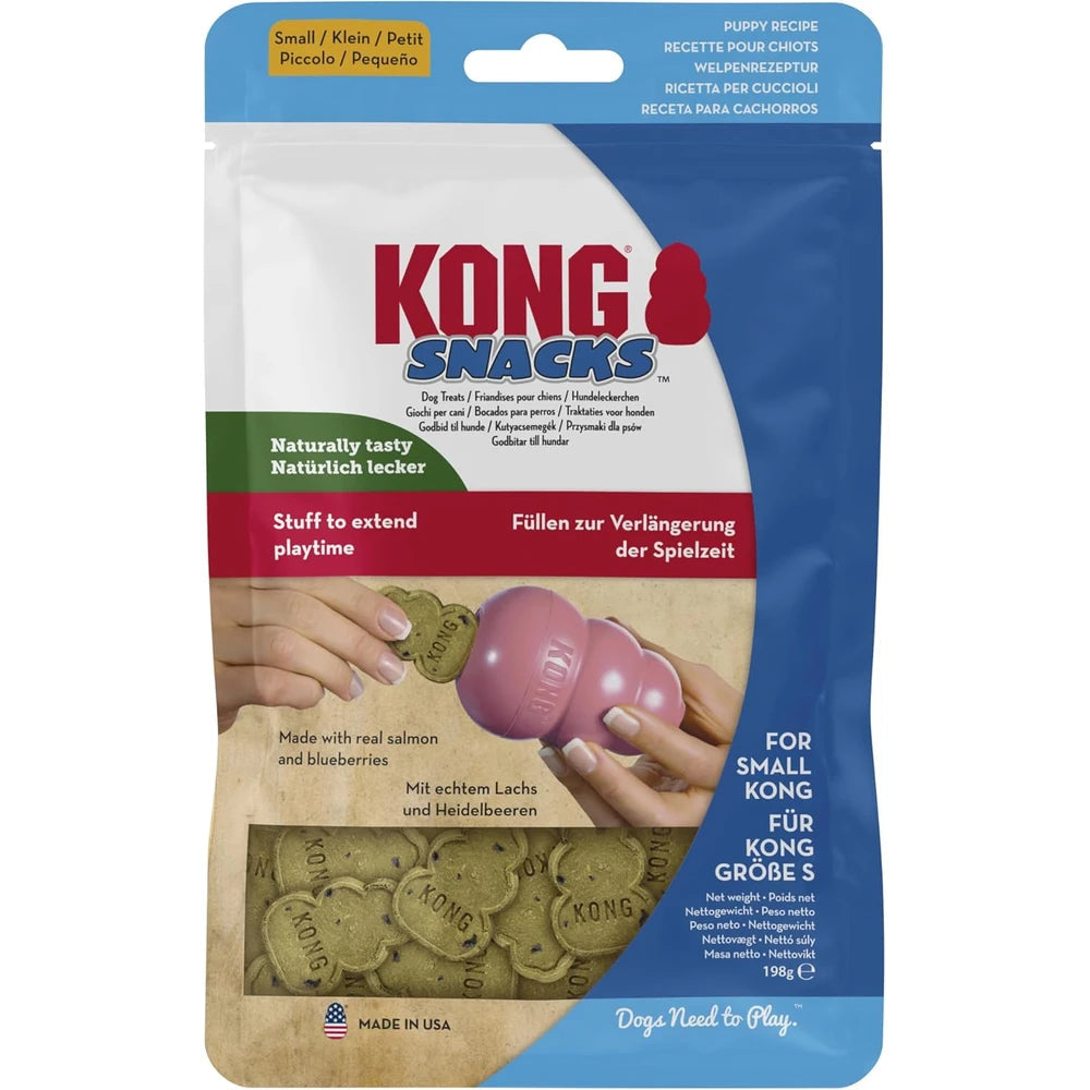 Kong Puppy Snacks Galletas Naturales para Cachorros de Hígado de Pollo al mejor precio -Todoanimal.es