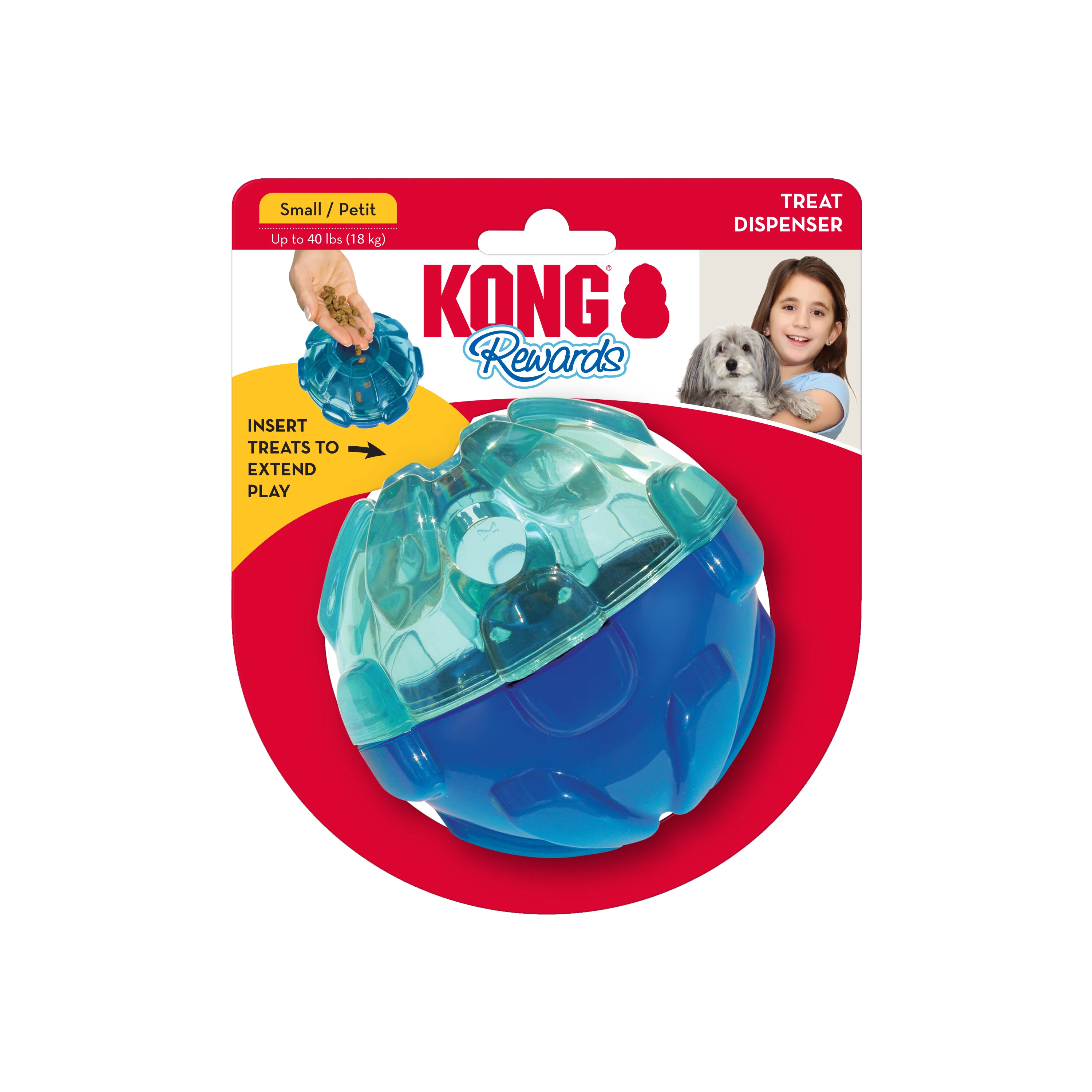 Kong Rewards Ball Large Juguete para Perros al mejor precio -Todoanimal.es