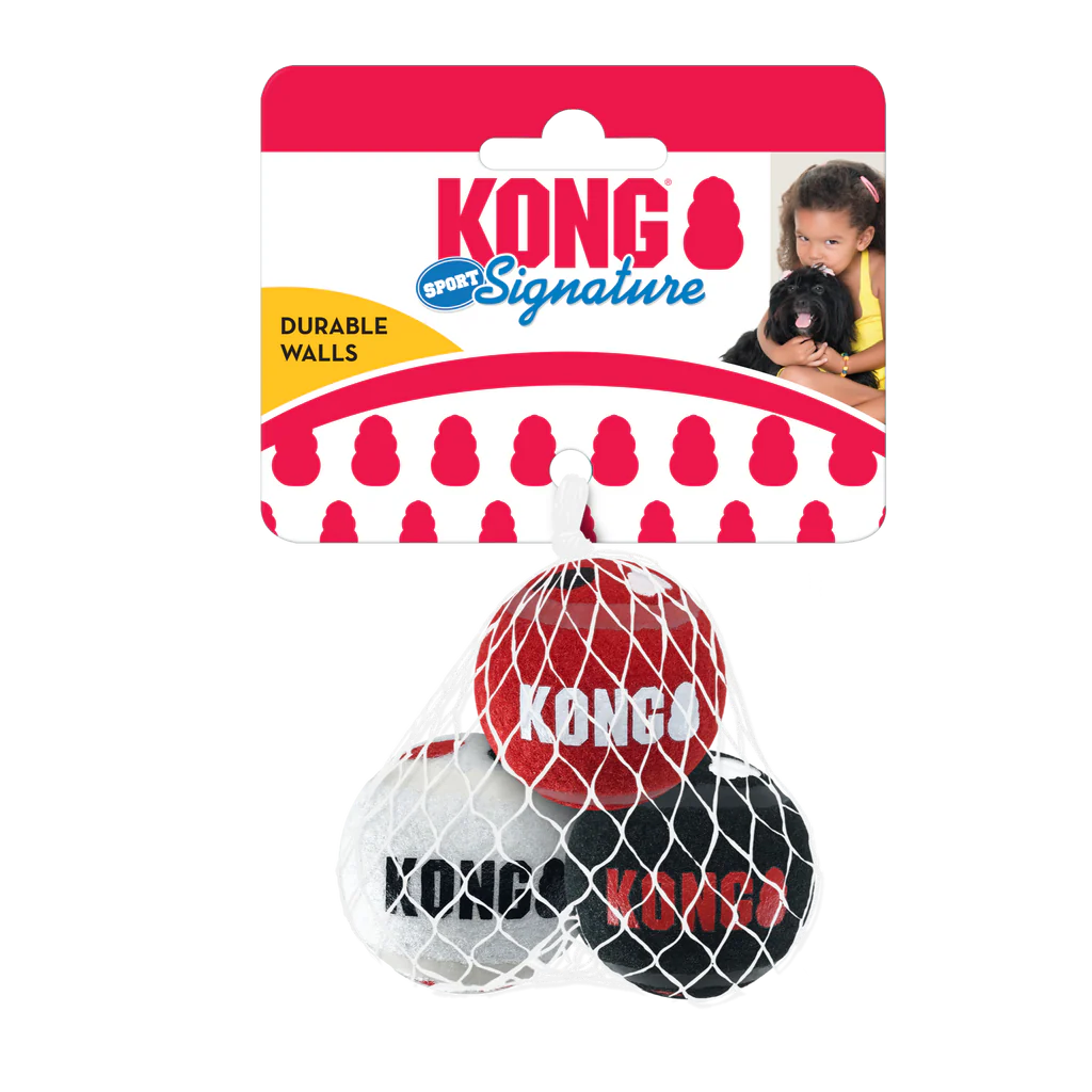 Kong Signature Sport Balls Juguete para Perros al mejor precio -Todoanimal.es