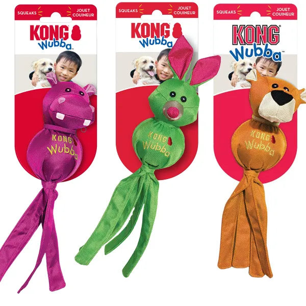 Kong Wubba Friend Ballisstic L Juguete para Perros 1 ud al mejor precio -Todoanimal.es