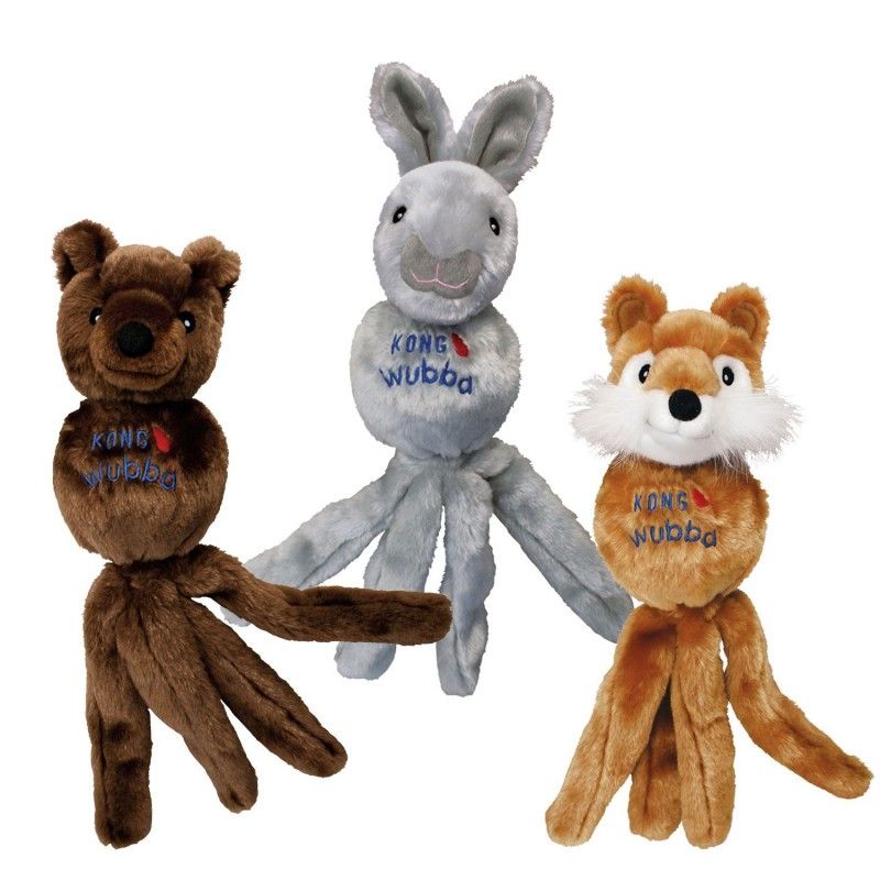 Kong Wubba Friend Grande Juguete para Perros 1 ud al mejor precio -Todoanimal.es