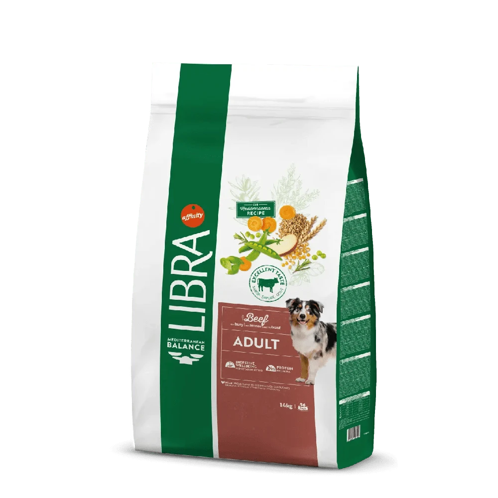 Libra Adult Buey Pienso para Perros al mejor precio -Todoanimal.es