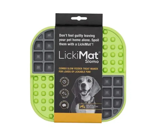 Lickimat Perro Slomo Verde 20X20X1.7Cm GLORIA PETS S.L.